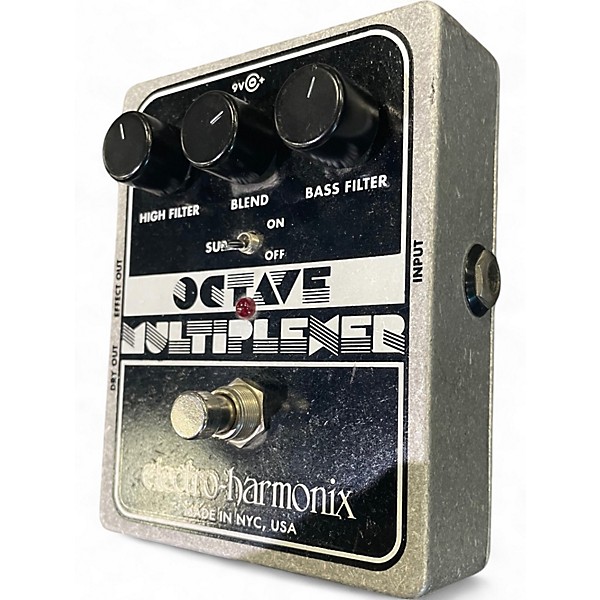 Used Electro-Harmonix Octave Multiplexer Effect Pedal