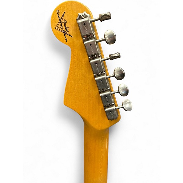 Used Fender vintage custom 1959 strat 3 Tone Sunburst Solid Body Electric Guitar