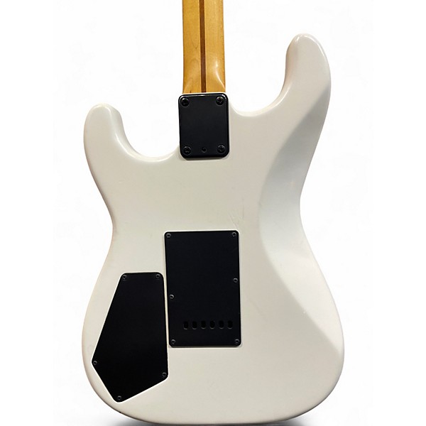 Used Squier Stratocaster HSS Alpine White Solid Body Electric Guitar