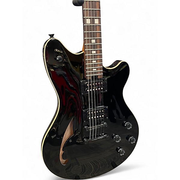 Used EVH SA126 Black Hollow Body Electric Guitar