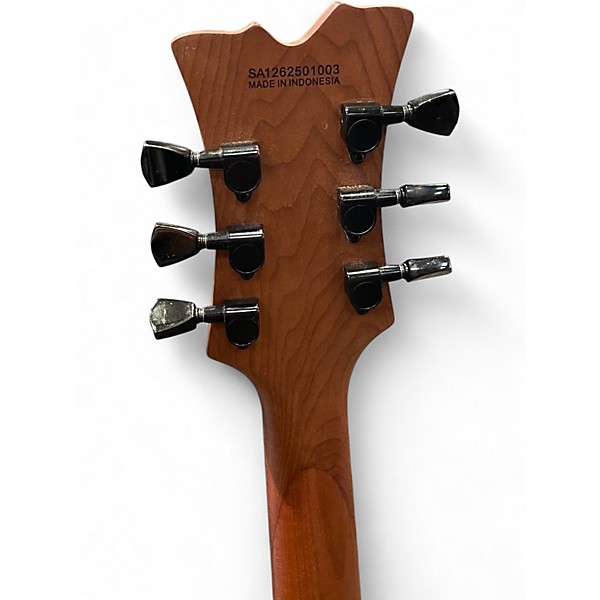 Used EVH SA126 Black Hollow Body Electric Guitar