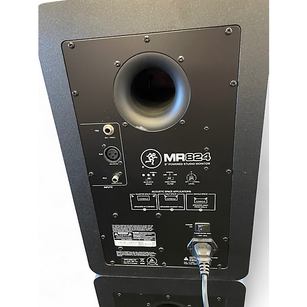 Used Mackie MR824 PAIR Powered Monitor
