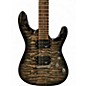 Used Schecter Guitar Research Diamond Series PT Tobacco Burst Solid Body Electric Guitar
