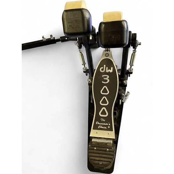 Used DW 3000 Series Double Double Bass Drum Pedal