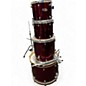 Used Mapex 5 Piece V Series Burgundy Drum Kit