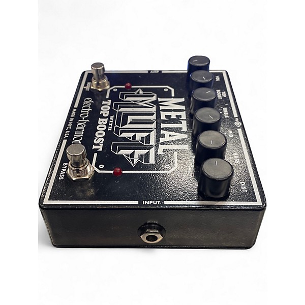Used Electro-Harmonix Metal Muff Distortion With Top Boost Effect Pedal