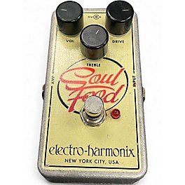 Used Electro-Harmonix Soul Food Overdrive Effect Pedal
