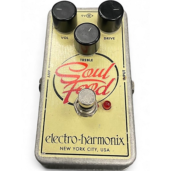 Used Electro-Harmonix Soul Food Overdrive Effect Pedal