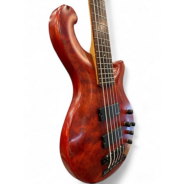 Used Dean Rhapsody 5 5 String Brown Electric Bass Guitar
