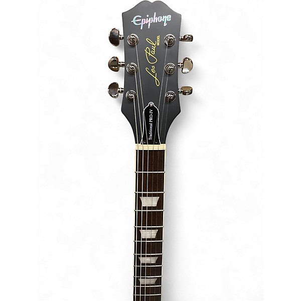 Used Epiphone Les Paul Traditional Pro IV Gold Solid Body Electric Guitar
