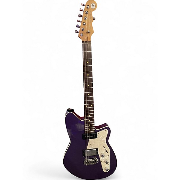Used Reverend SZL Purple Solid Body Electric Guitar