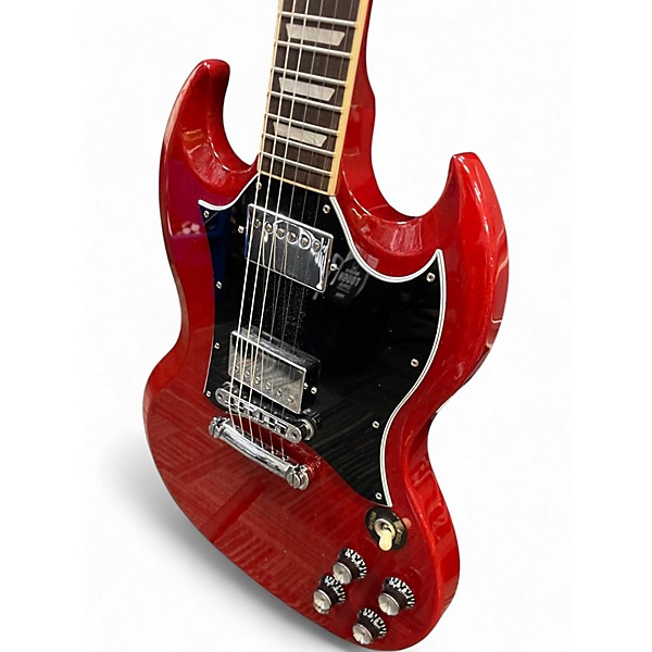 Used Gibson SG Standard Cherry Solid Body Electric Guitar