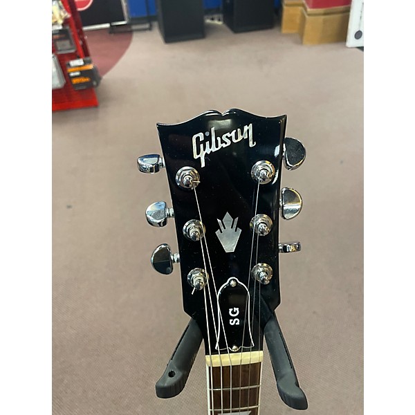 Used 2018 Gibson SG Standard Black Solid Body Electric Guitar