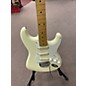 Vintage 1980s Squier Standard Stratocaster With S1 Olympic White Solid Body Electric Guitar