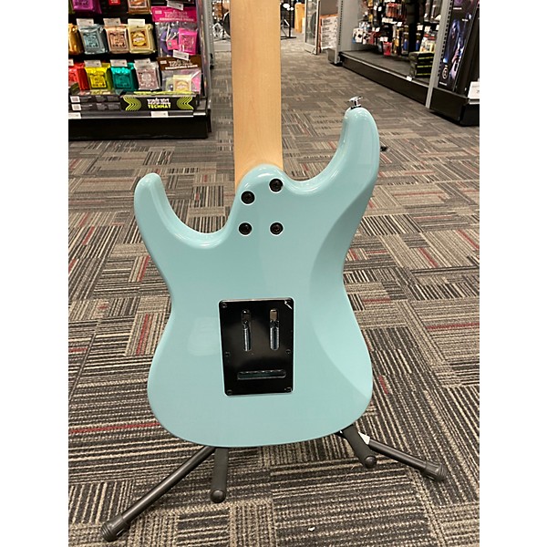 Used Ibanez AZES40 Blue Solid Body Electric Guitar
