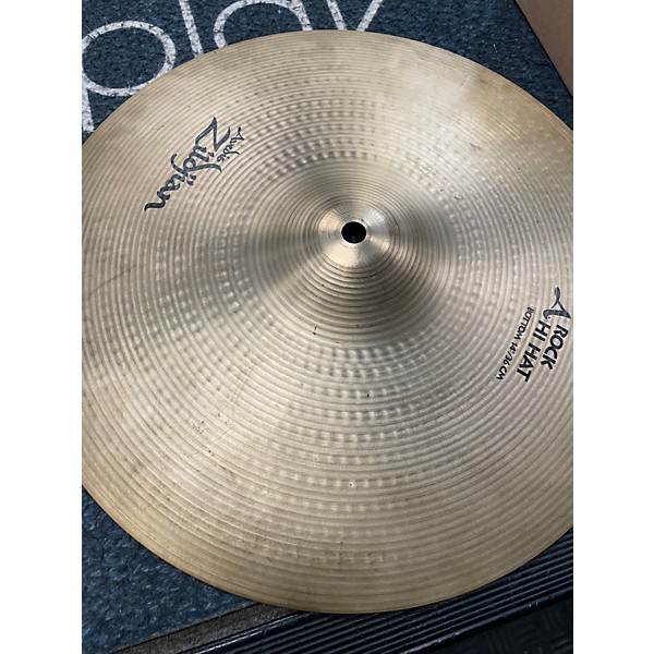 Used Zildjian 14in Rock Hi Hat Pair Cymbal