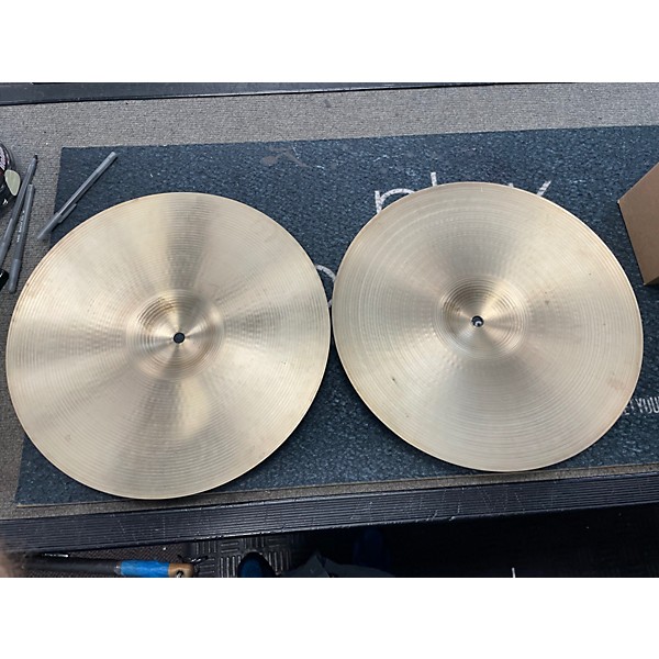 Used Zildjian 14in Rock Hi Hat Pair Cymbal