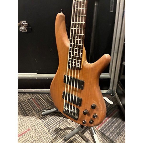 Used Ibanez SR485 Natural Electric Bass Guitar