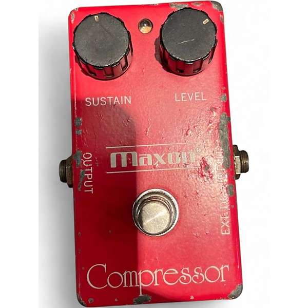 Vintage 1980s Maxon Compressor Effect Pedal