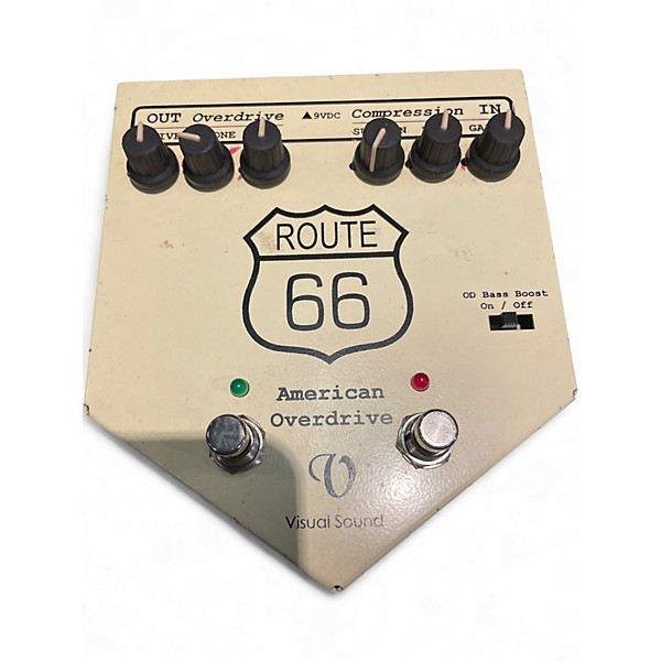 Used Visual Sound Route 66 Overdrive Compressor Effect Pedal