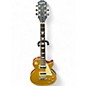 Used Epiphone Les Paul Traditional Pro IV Gold Solid Body Electric Guitar thumbnail