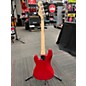 Used Squier Mini P Bass Dakota Red Electric Bass Guitar