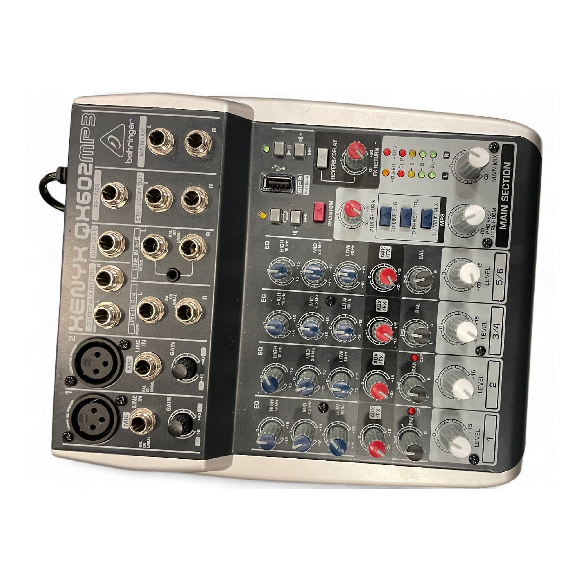 [ほぼ新品] XCELON Xi3 ミキサーエクスパンダー Used Behringer XENYX QX602MP3 Powered Mixer | Guitar Center