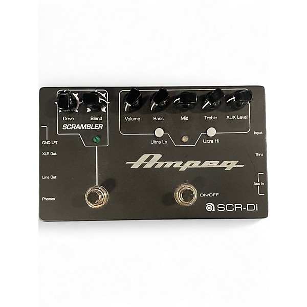 Used Ampeg SCR-DI Bass Effect Pedal