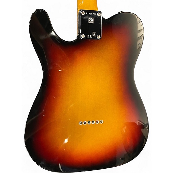 Used 2023 Fender American Vintage II 1963 Telecaster 3 Color Sunburst Solid Body Electric Guitar