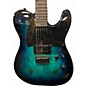 Used ESP LTD TE-200DX Blue Burst Solid Body Electric Guitar