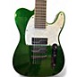 Used ESP LTD SCT607B Stephen Carpenter Signature 7 String Green Solid Body Electric Guitar