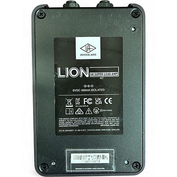 Used Universal Audio UAFX Lion '68 Super Lead Effect Pedal