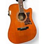 Used Epiphone DR500MCE Masterbuilt Vintage Natural Acoustic Electric Guitar