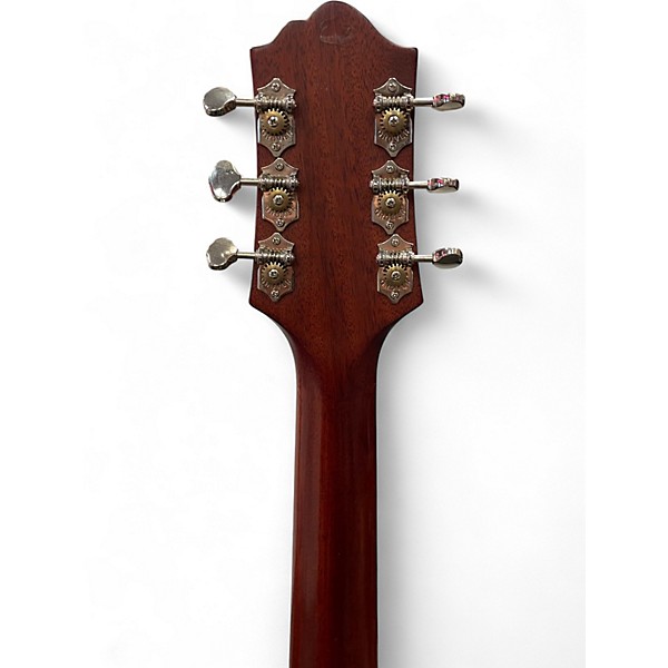 Used Epiphone DR500MCE Masterbuilt Vintage Natural Acoustic Electric Guitar