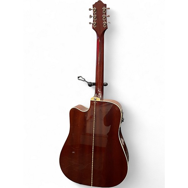 Used Epiphone DR500MCE Masterbuilt Vintage Natural Acoustic Electric Guitar