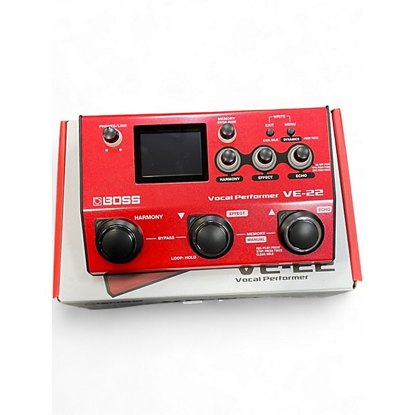 Used BOSS ve-22 Vocal Processor