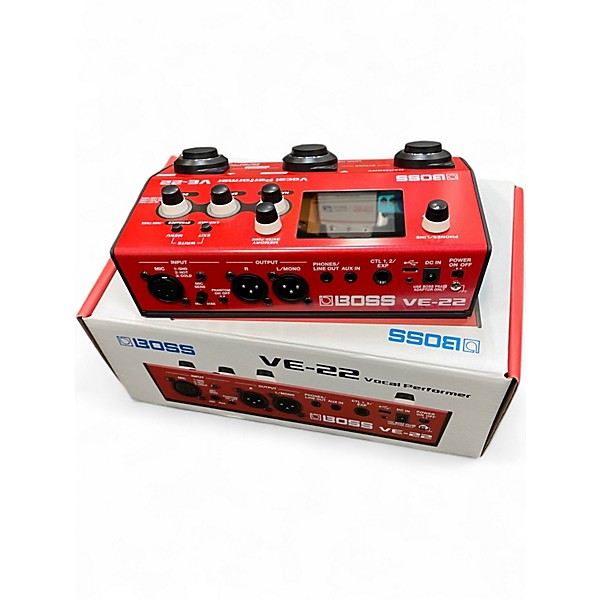 Used BOSS ve-22 Vocal Processor