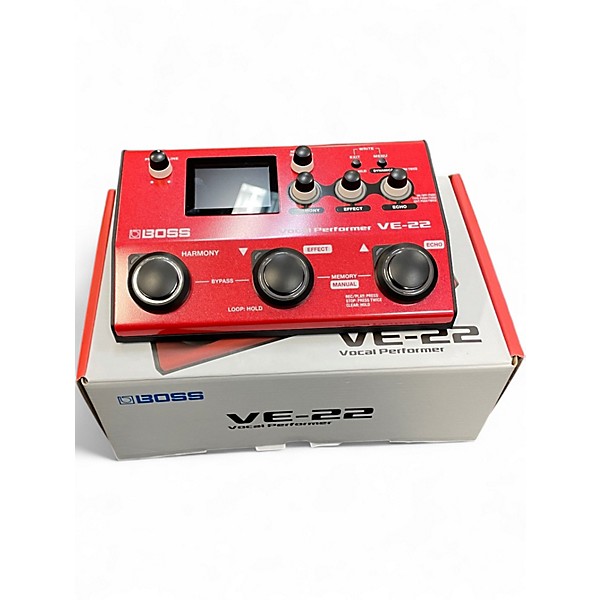 Used BOSS ve-22 Vocal Processor