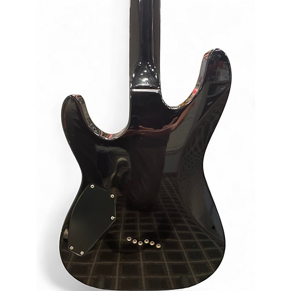 Used Schecter Guitar Research C1 Plus Black Solid Body Electric Guitar