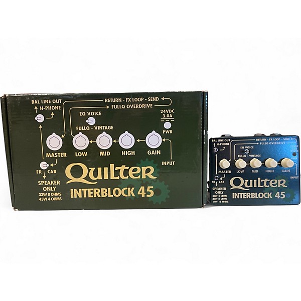 Used Quilter Labs INTERBLOCK 45 Guitar Preamp
