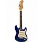 Used G. Burton DOUBLECUT Ice Blue Metallic Solid Body Electric Guitar thumbnail