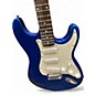 Used G. Burton DOUBLECUT Ice Blue Metallic Solid Body Electric Guitar