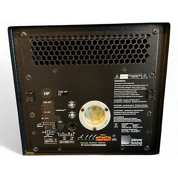 Used Meyer Sound 700-HP ultra-high-power double 18" subwoofer Powered Subwoofer