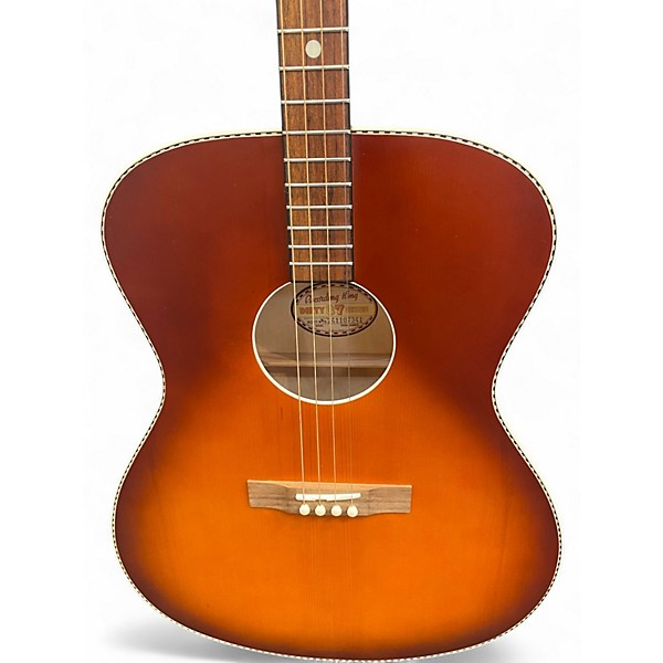 Used Recording King Dirty 37 Tenor 2 Color Sunburst Acoustic Guitar