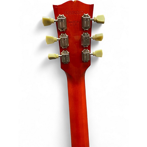 Vintage 1990 Gretsch Guitars Chet Atkins Tennesean Orange Hollow Body Electric Guitar