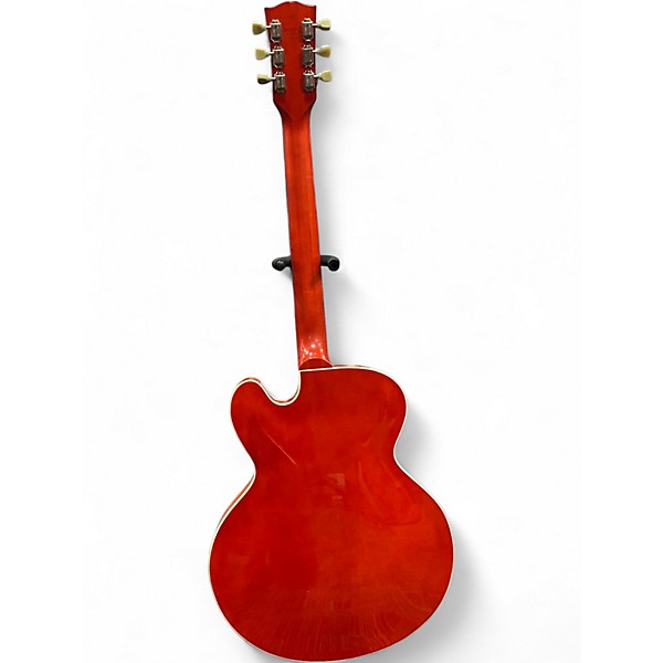 Vintage 1990 Gretsch Guitars Chet Atkins Tennesean Orange Hollow Body Electric Guitar
