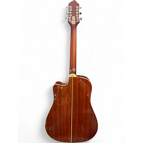 Used Epiphone DR500MCE Masterbuilt Natural Acoustic Electric Guitar