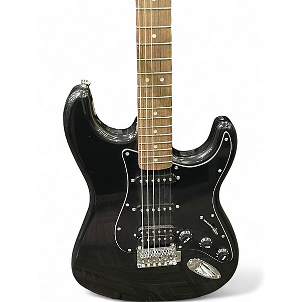 Used Squier Affinity Stratocaster Black Solid Body Electric Guitar