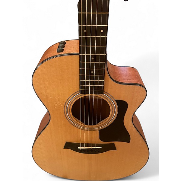 Used Taylor 112CE Natural Acoustic Electric Guitar
