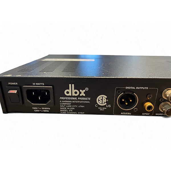 Used dbx 376 Tube Channel Strip